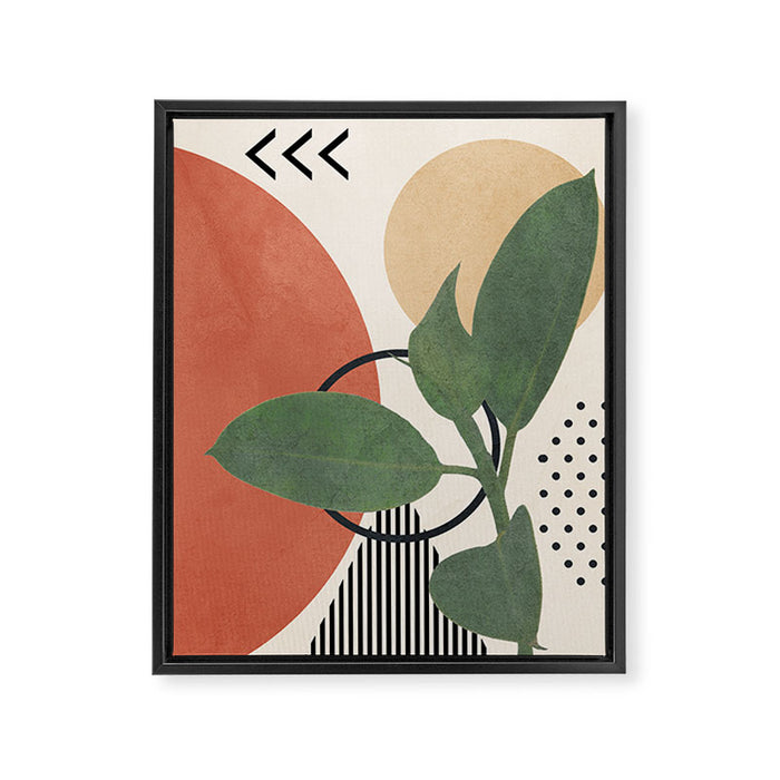 Nature Geometry III Framed Canvas Print Gallery Image 1
