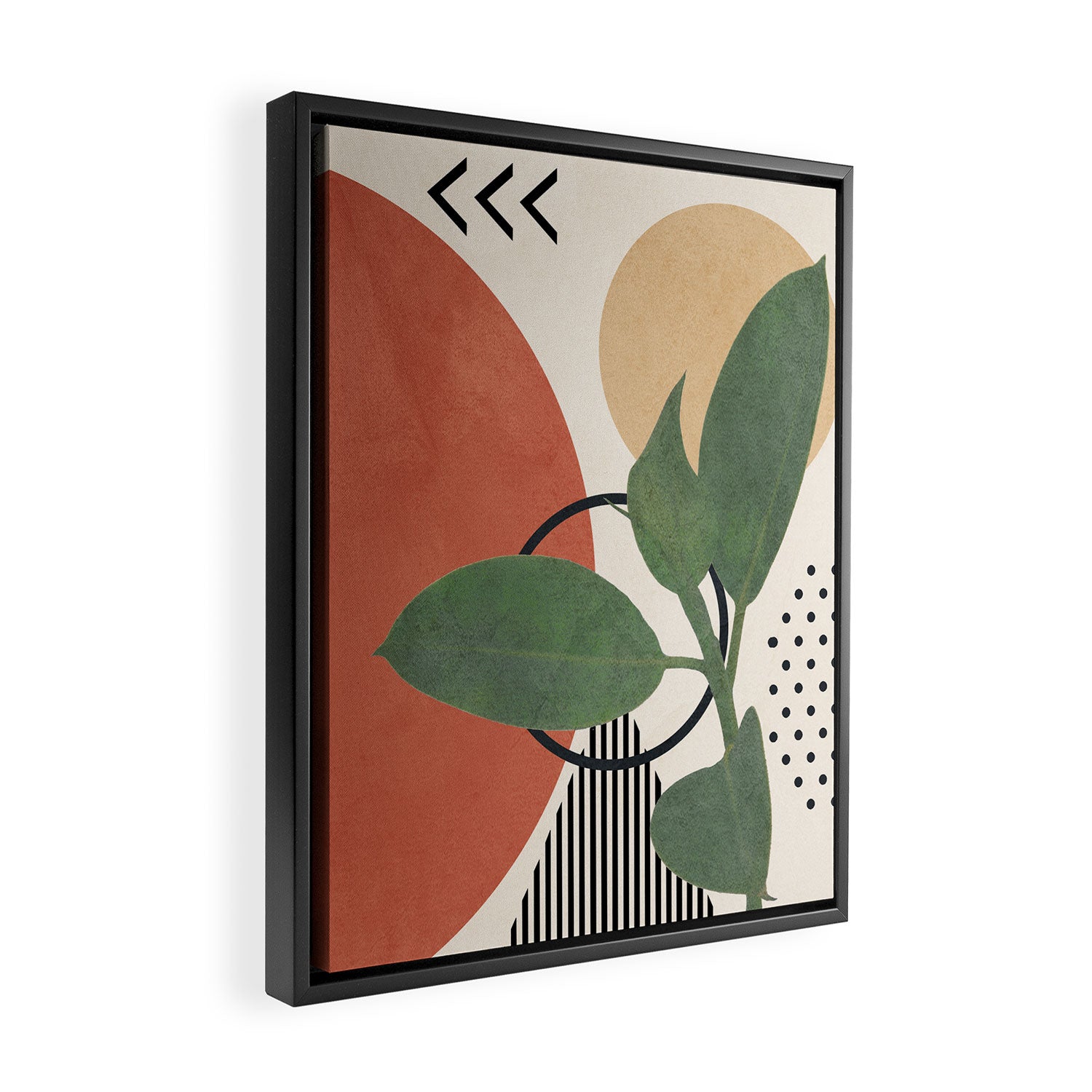 Nature Geometry III Framed Canvas Print Gallery Image 2