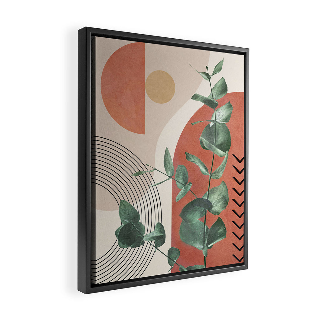 Nature Geometry IV Framed Canvas Print Gallery Image 2