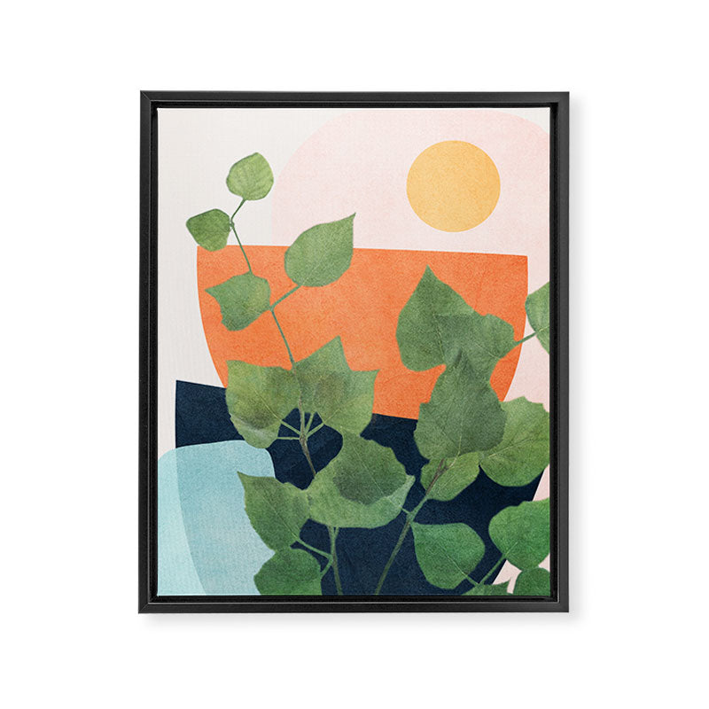 Nature Geometry IX Framed Canvas Print Gallery Image 6