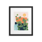 Nature Geometry IX Framed Art Print Gallery Image 5