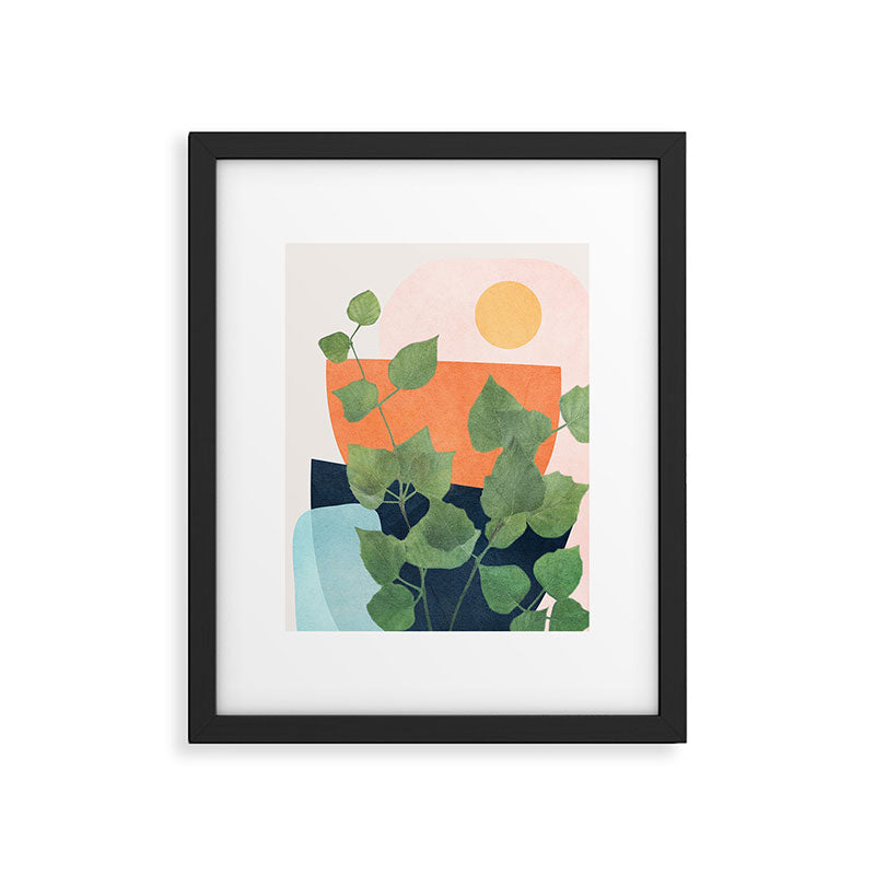 Nature Geometry IX Framed Art Print Gallery Image 5