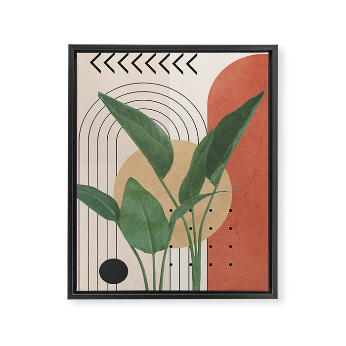 Nature Geometry V Framed Canvas Print Gallery Image 1