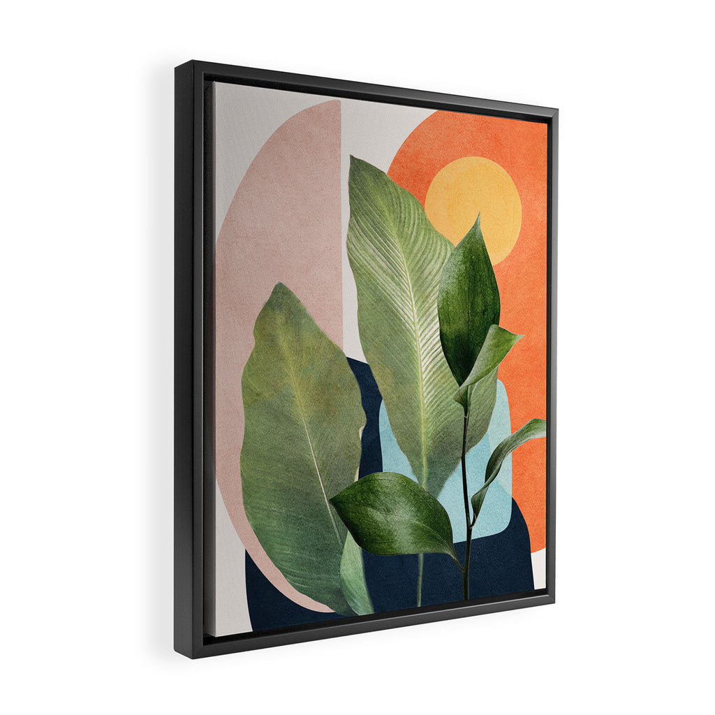 Nature Geometry VII Framed Canvas Print Gallery Image 2