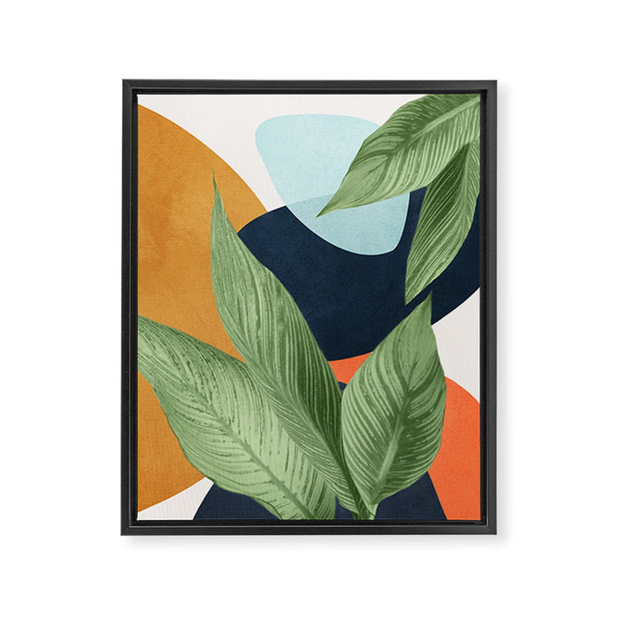 Nature Geometry VIII Framed Canvas Print Gallery Image 1
