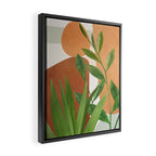 Nature Geometry X Framed Canvas Print Gallery Image 2