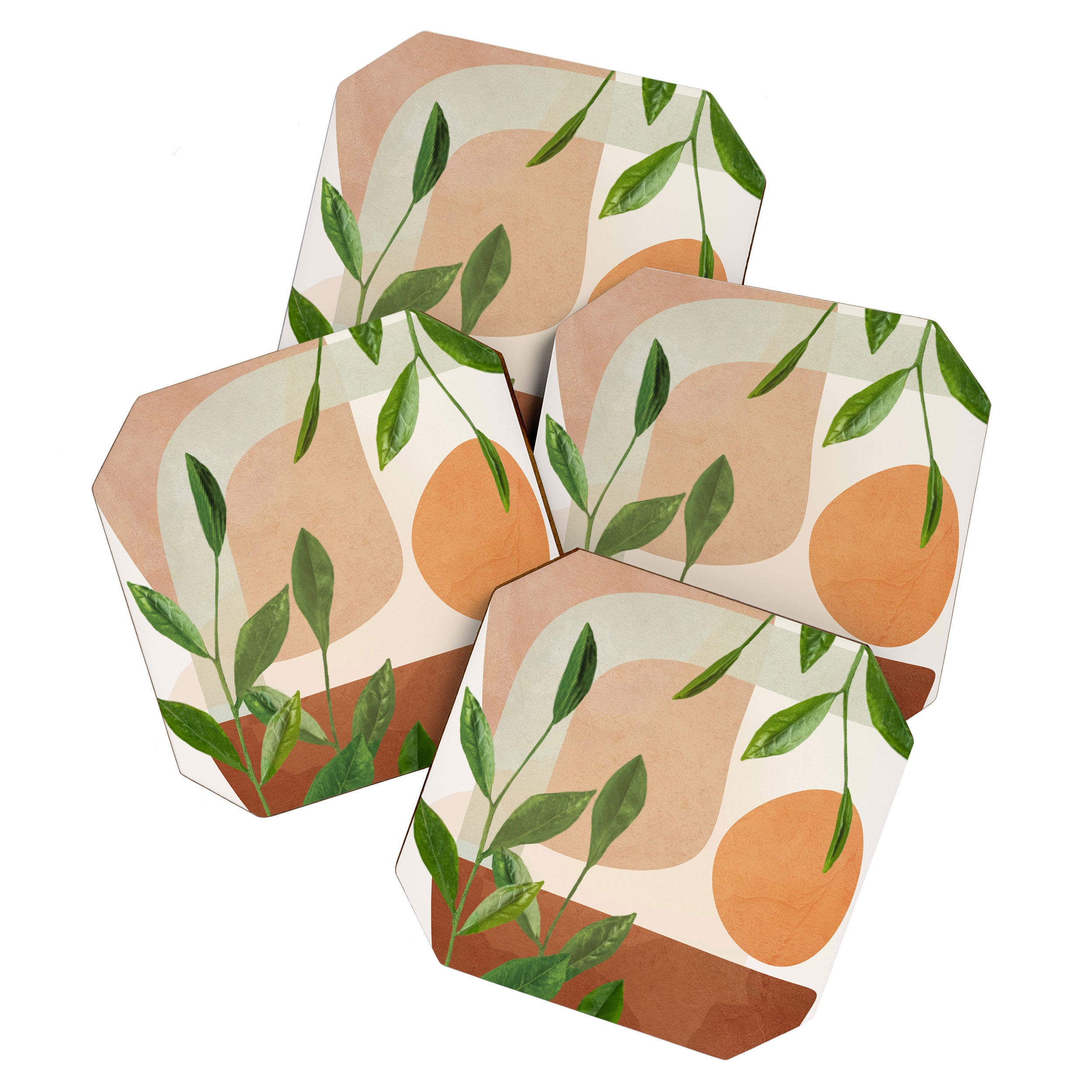 Nature Geometry XI Coaster Gallery Image 1