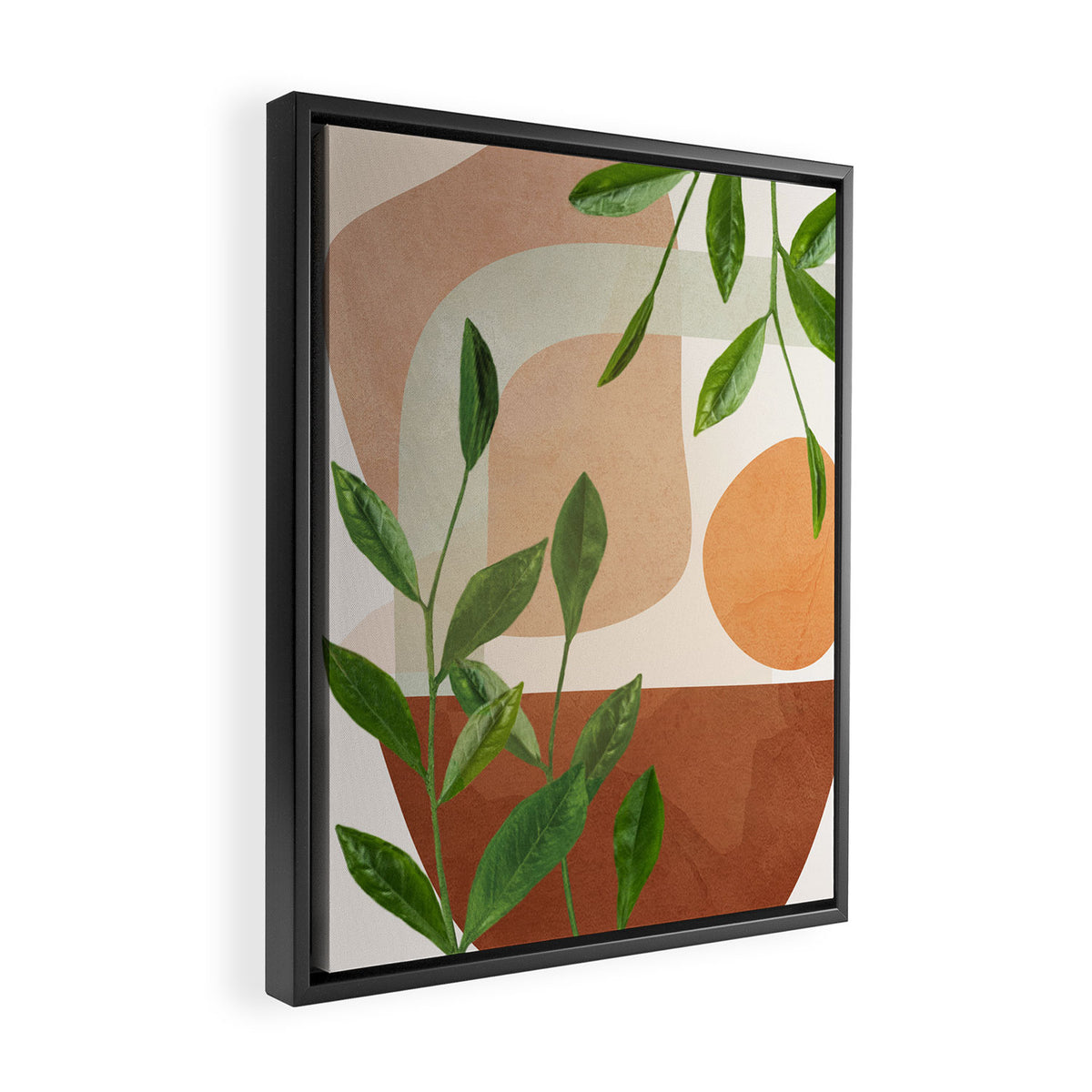 Nature Geometry XI Framed Canvas Print Gallery Image 2
