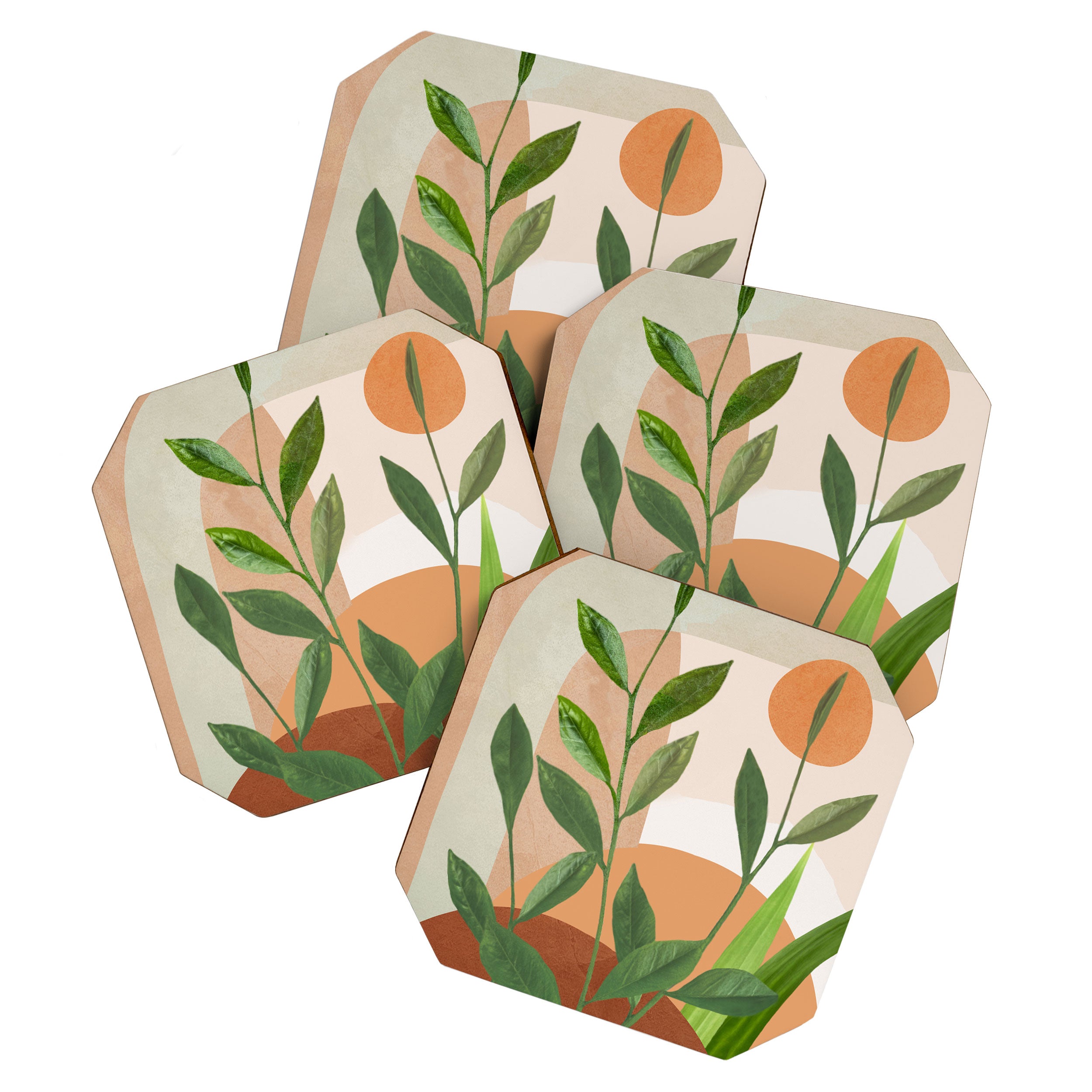 Nature Geometry XII Coaster Gallery Image 1
