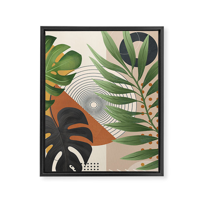 Nature Geometry XV Framed Canvas Print Gallery Image 1