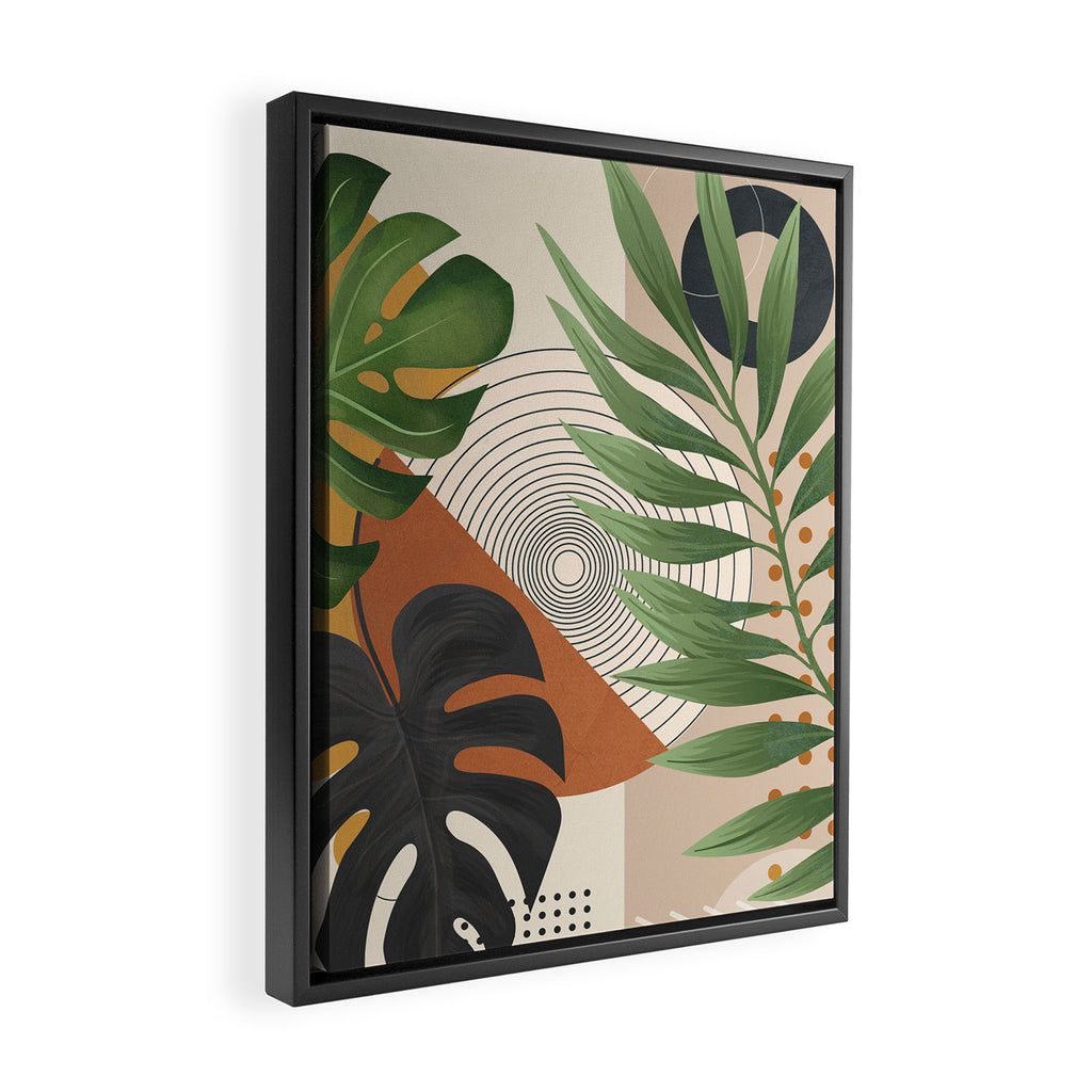 Nature Geometry XV Framed Canvas Print Gallery Image 2