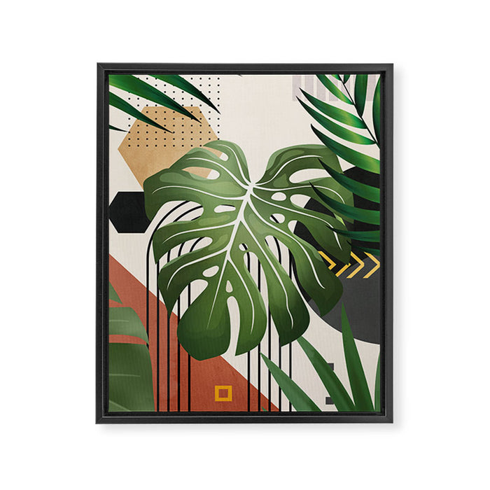 Nature Geometry XVI Framed Canvas Print Gallery Image 1