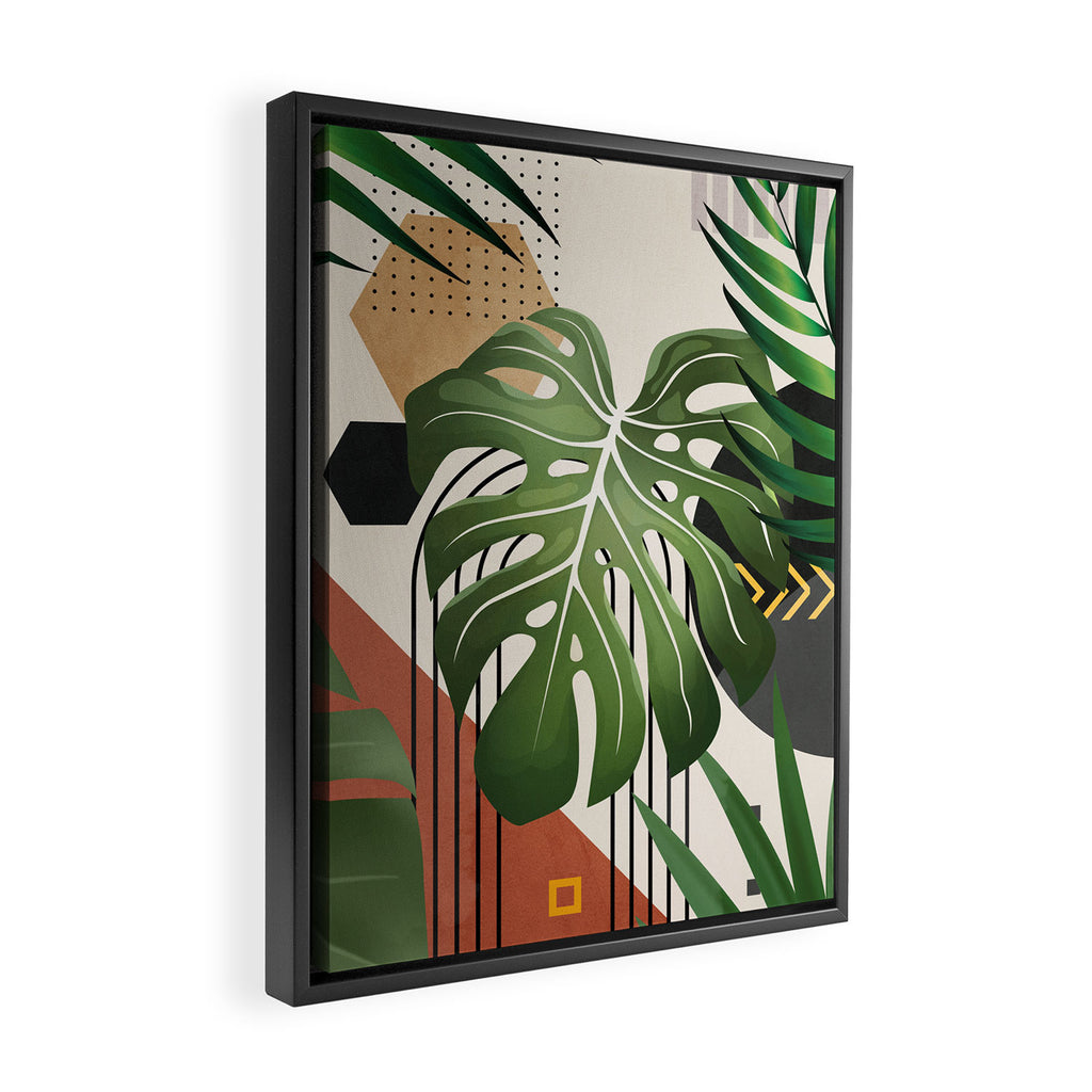 Nature Geometry XVI Framed Canvas Print Gallery Image 2