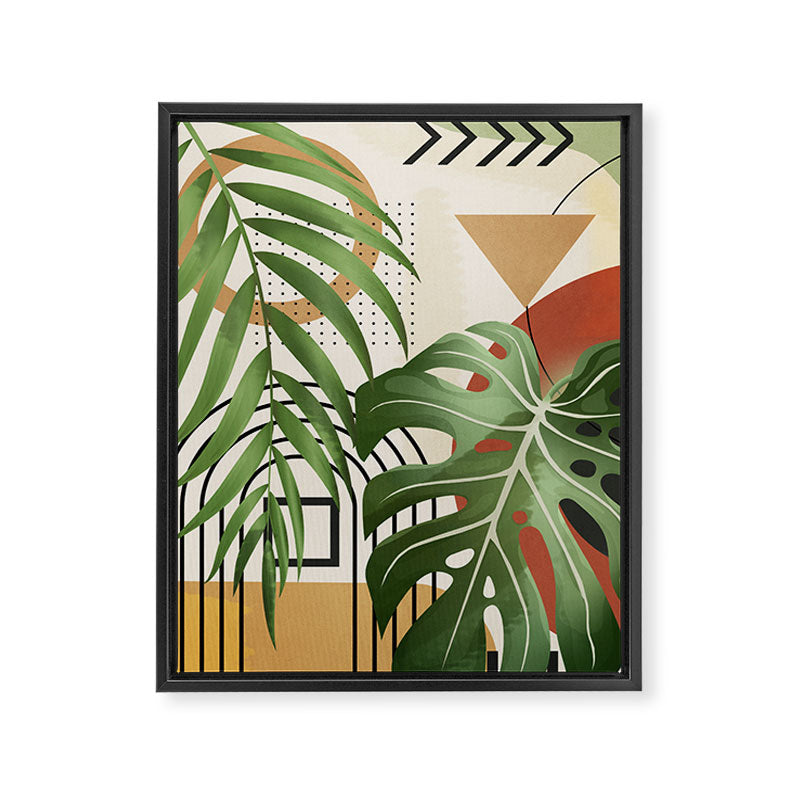 Nature Geometry XVII Framed Canvas Print Gallery Image 8