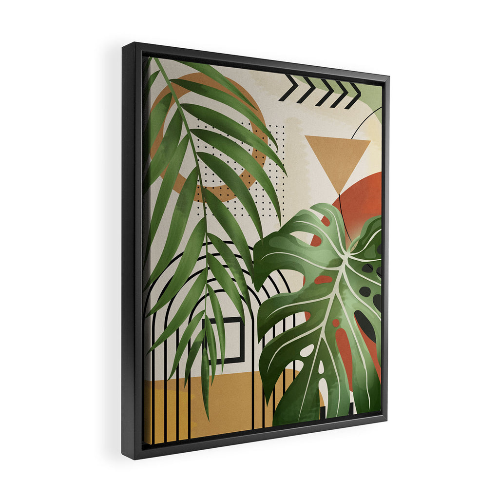 Nature Geometry XVII Framed Canvas Print Gallery Image 2
