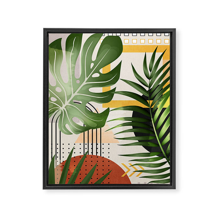 Nature Geometry XVIII Framed Canvas Print Gallery Image 1