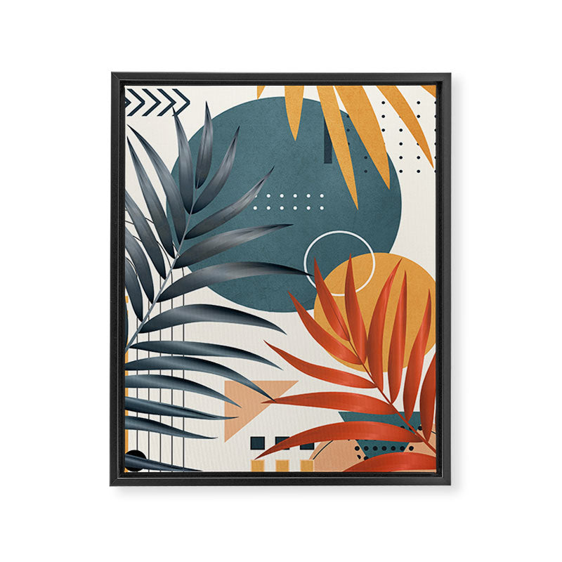 Nature Geometry XX Framed Canvas Print Gallery Image 6