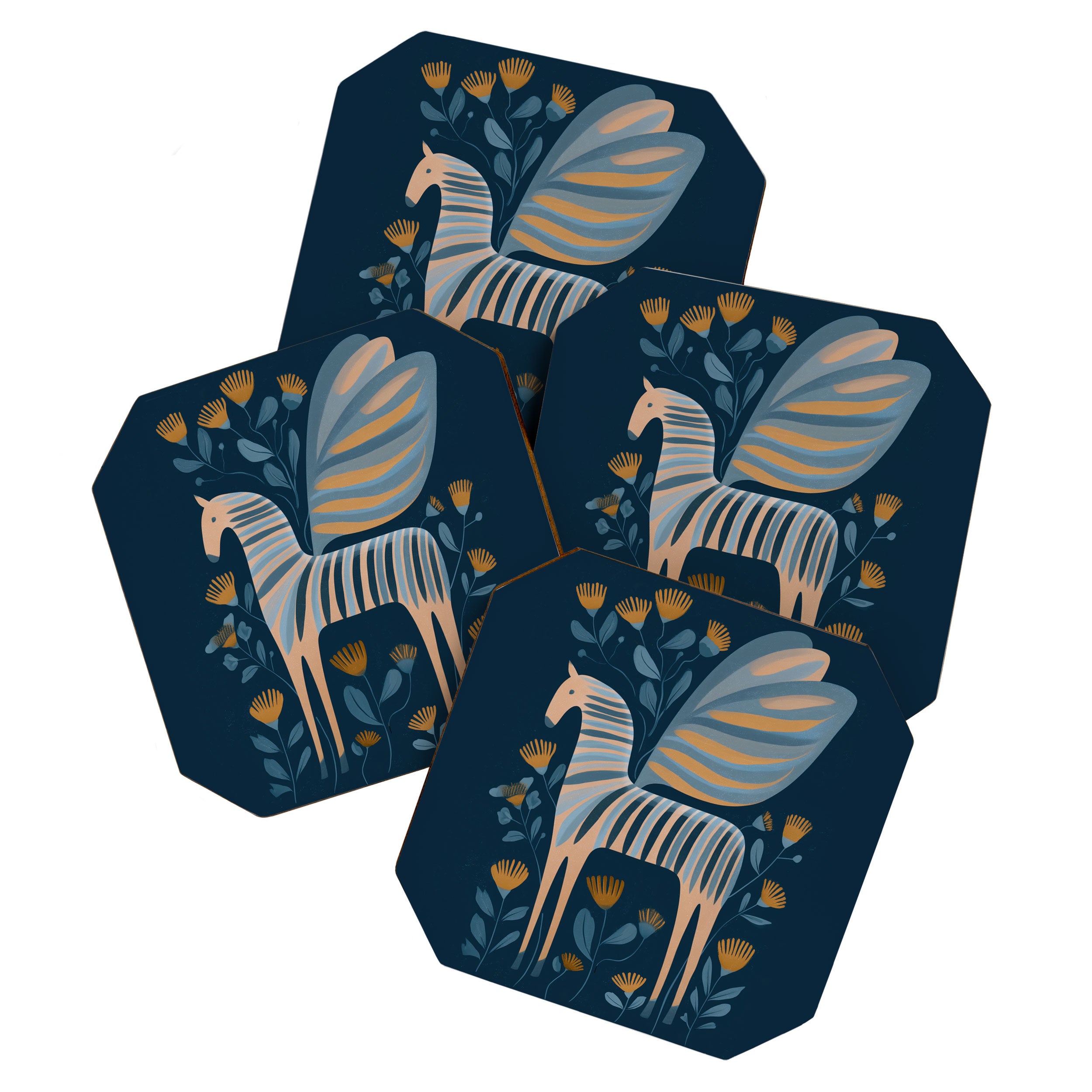 Night Bloom Horse Coaster Gallery Image 1