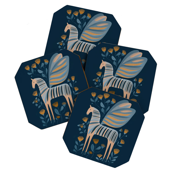 Night Bloom Horse Coaster Gallery Image 1