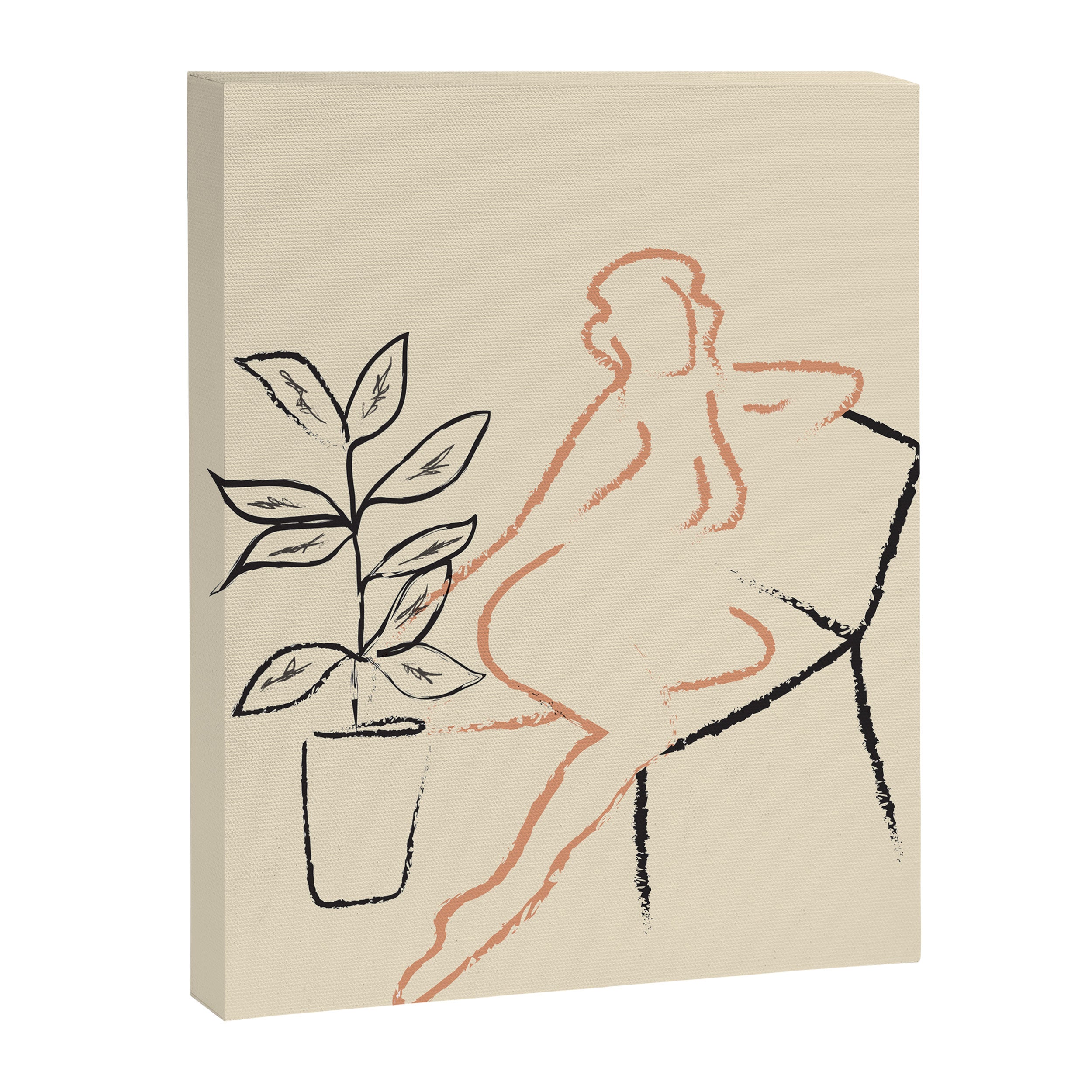 Nude Line Canvas Print Gallery Image 6