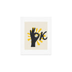 OK 123 Art Print Gallery Image 1
