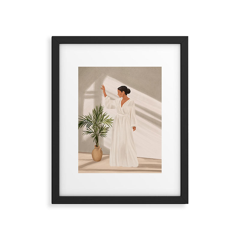 Opened Window Framed Art Print Gallery Image 5