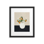 Orange Tree Branch in a Vase 01 Framed Art Print Gallery Image 5