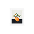  Orange Tree Branch in a Vase 02 Art Print Gallery Image 1