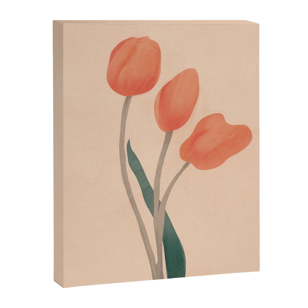 Orange Tulips Canvas Print Gallery Image 6