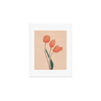 Orange Tulips Art Print Gallery Image 1