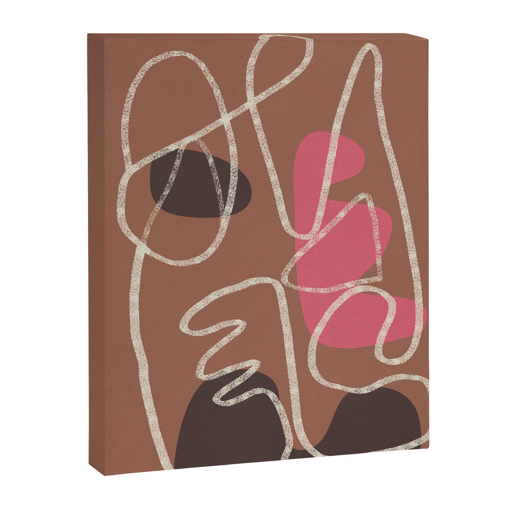 Organic Minimalist Layers 2 Canvas Print Gallery Image 8