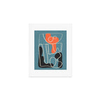 Organic Minimalist Layers 4 Art Print Gallery Image 1
