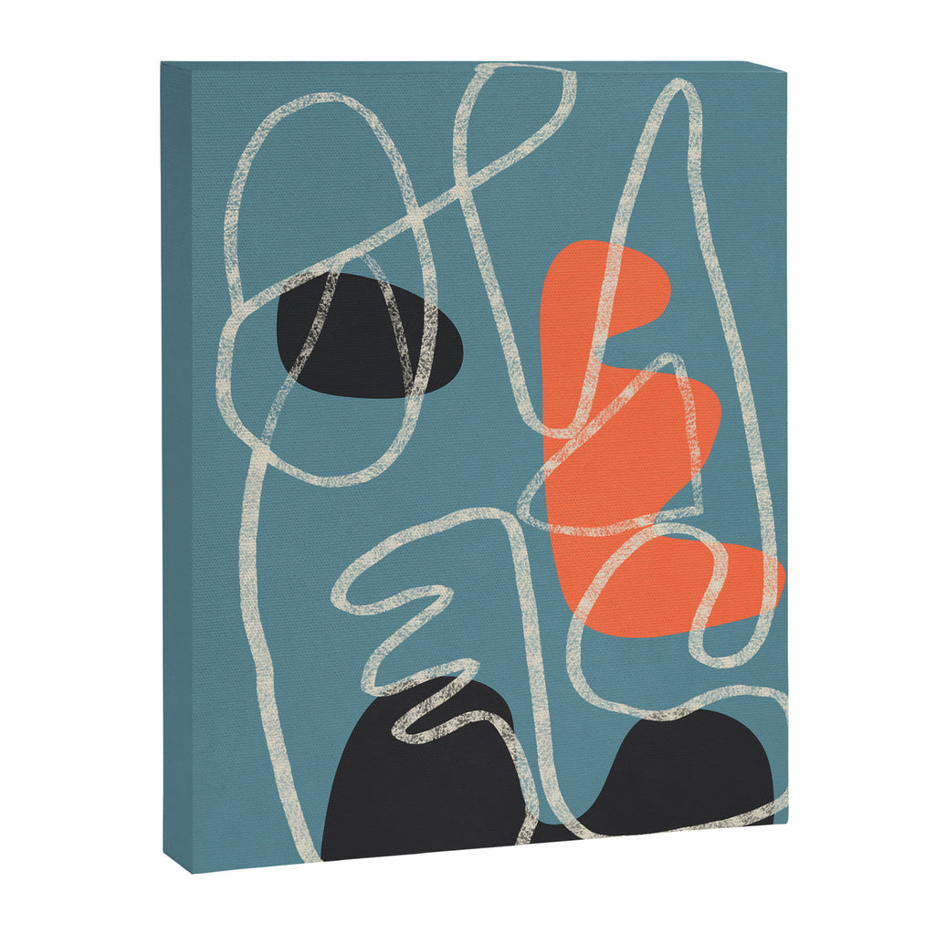 Organic Minimalist Layers 5 Canvas Print Gallery Image 8