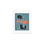 Organic Minimalist Layers 6 Art Print Gallery Image 1