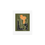 Organic Minimalist Layers 7 Art Print Gallery Image 1