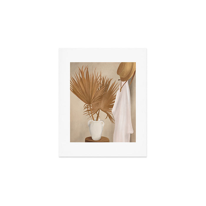 Palm Leaf Decoration Art Print Gallery Image 1