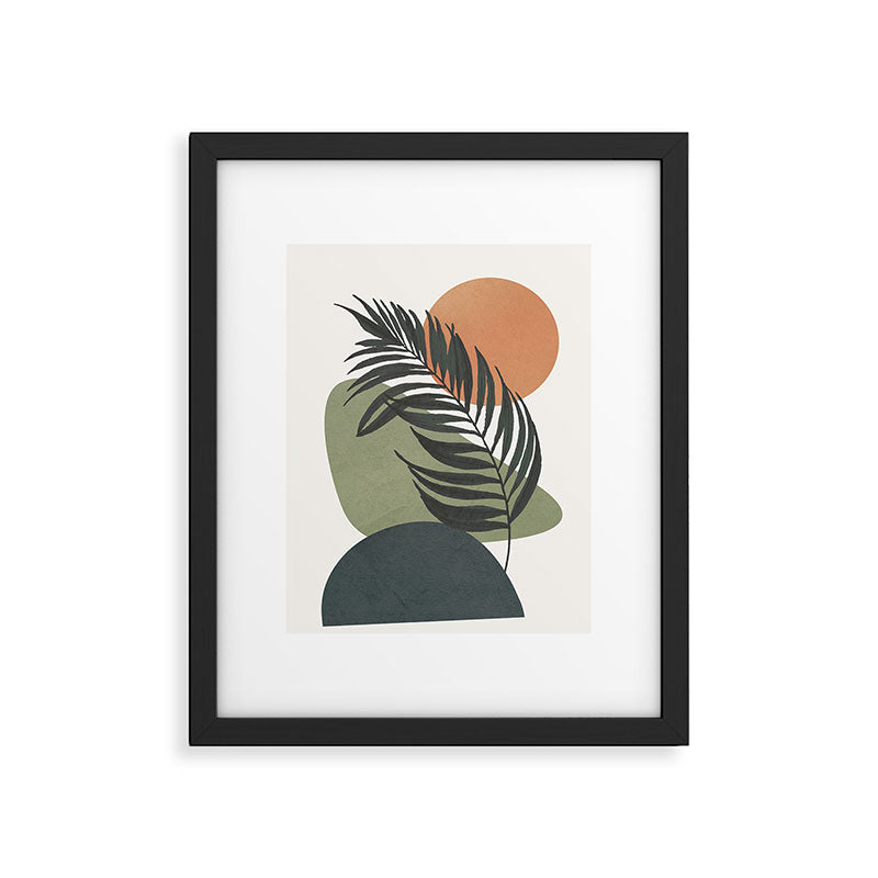 Palm Leaf Framed Art Print Gallery Image 5