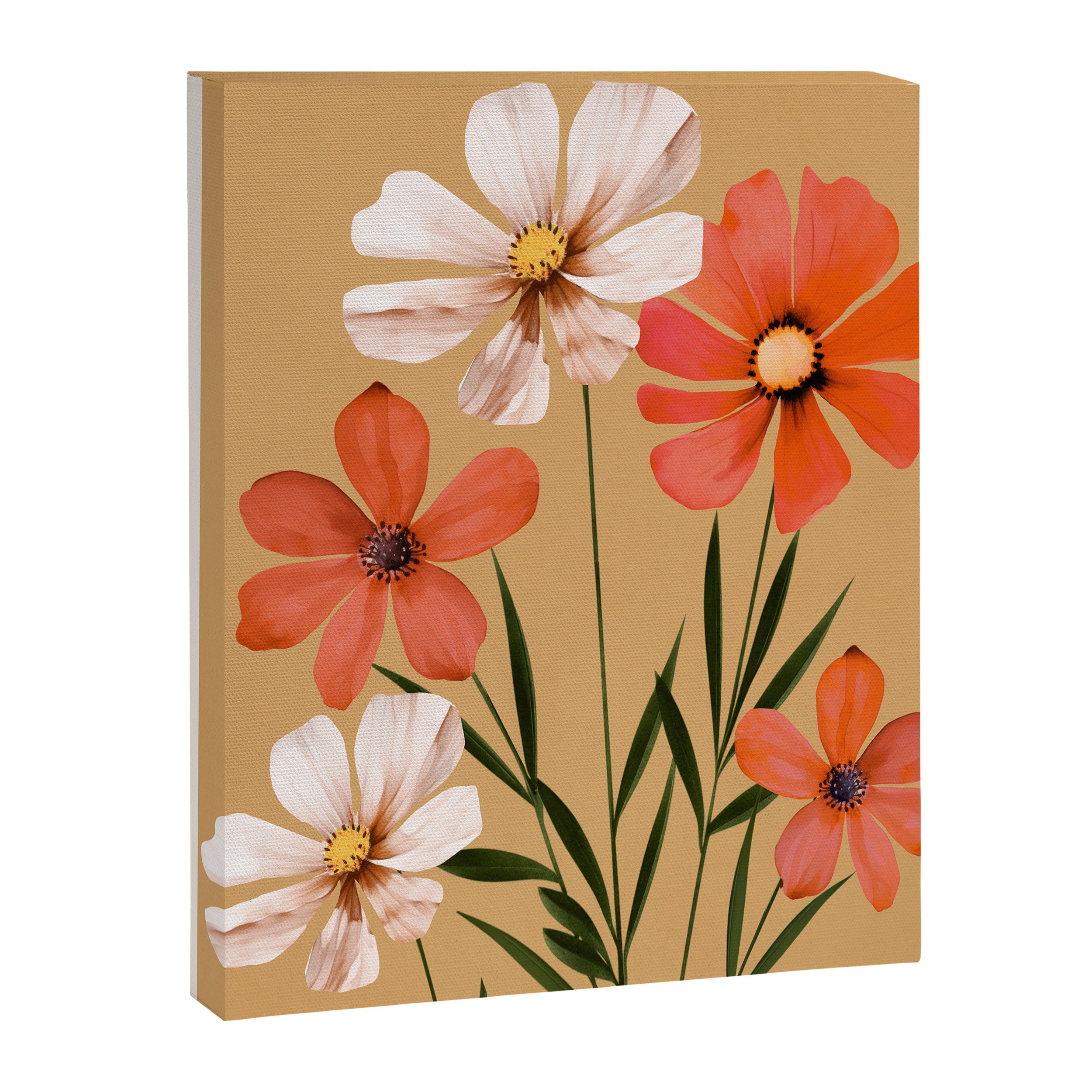 Pastel Petal Symphony Canvas Print Gallery Image 8