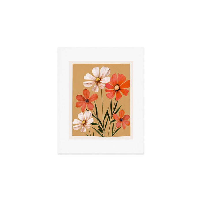 Pastel Petal Symphony Art Print Gallery Image 1