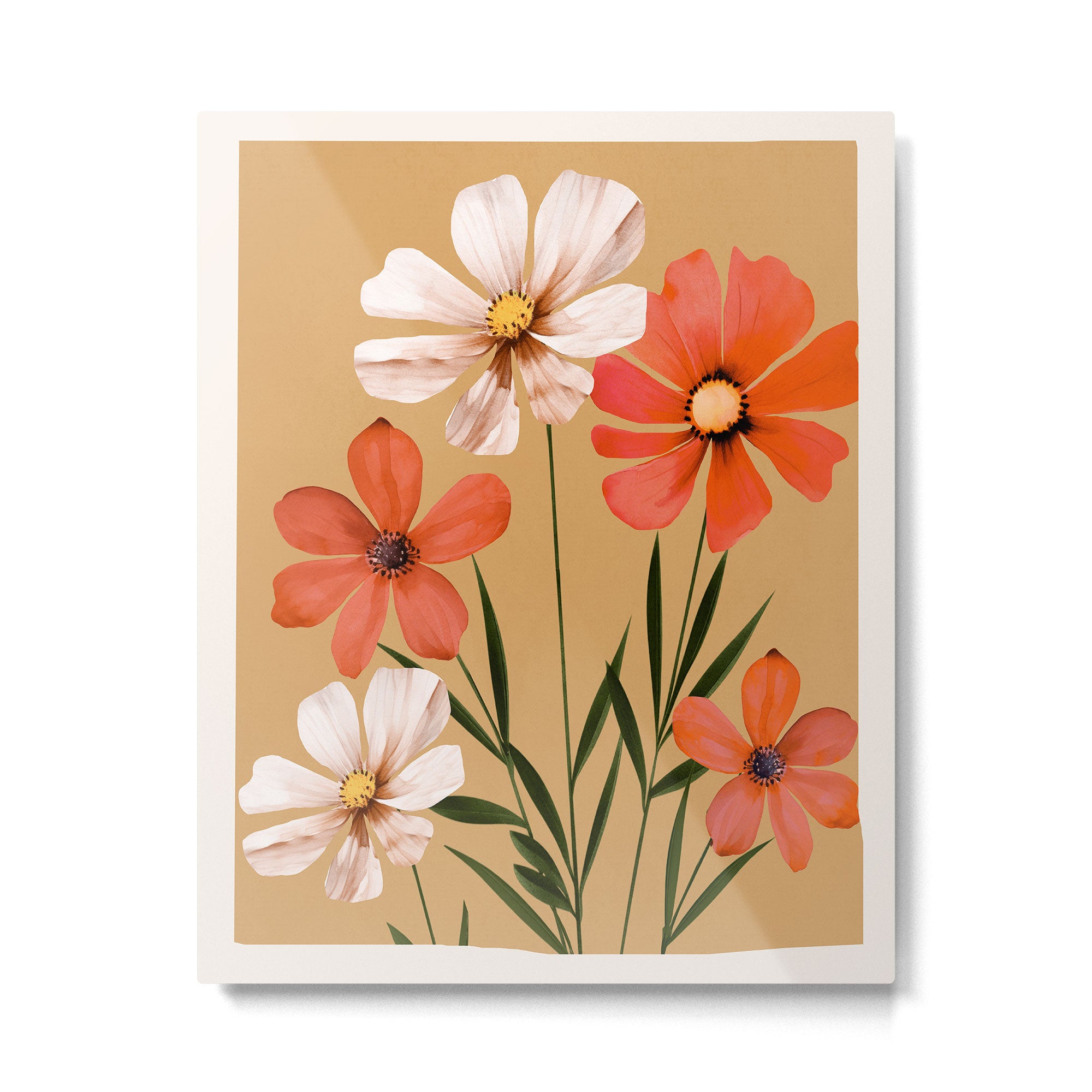Pastel Petal Symphony Metal Print Gallery Image 6