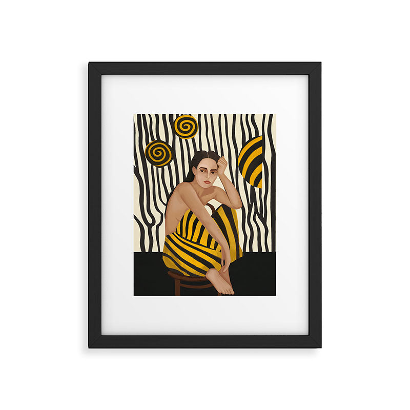 Pattern of Thought Framed Art Print Gallery Image 5