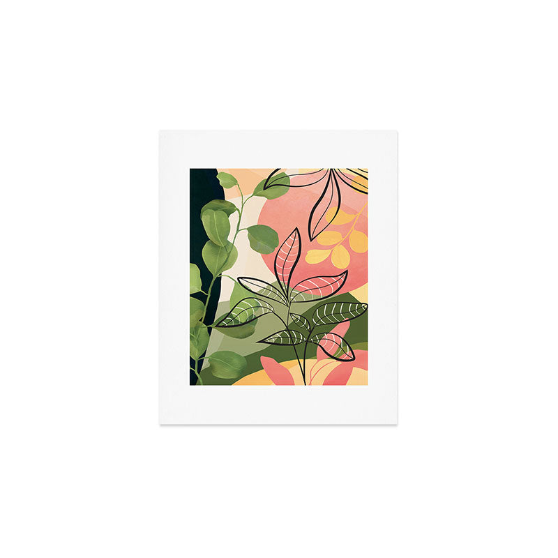 Peaceful Garden Feelings 02 Art Print Gallery Image 1