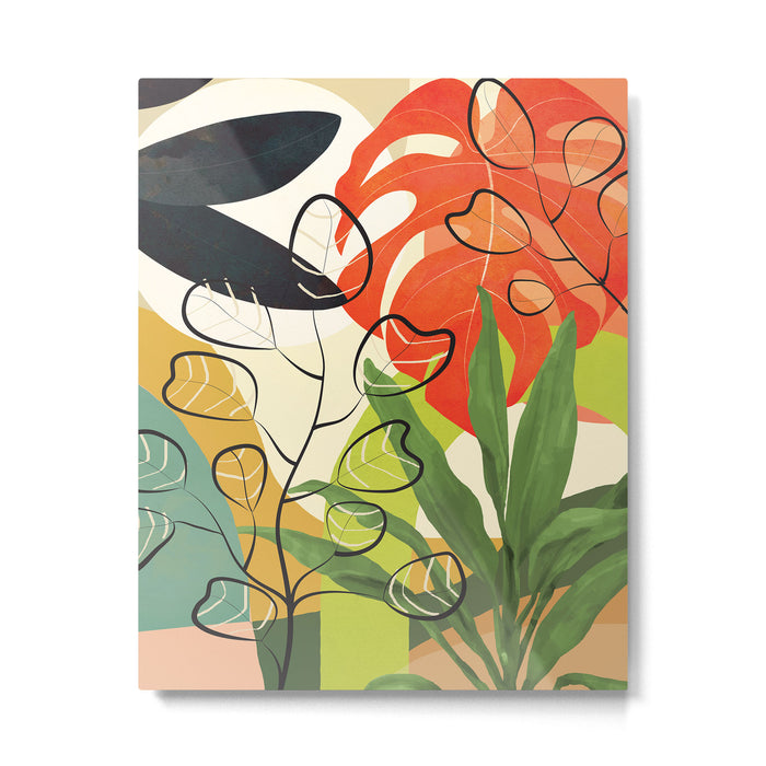 Peaceful Garden Feelings 03 Metal Print Gallery Image 1
