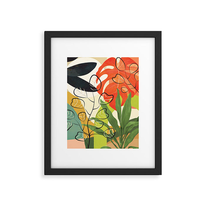 Peaceful Garden Feelings 03 Framed Art Print Gallery Image 1