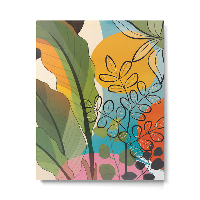 Peaceful Garden Feelings 05 Metal Print Gallery Image 1