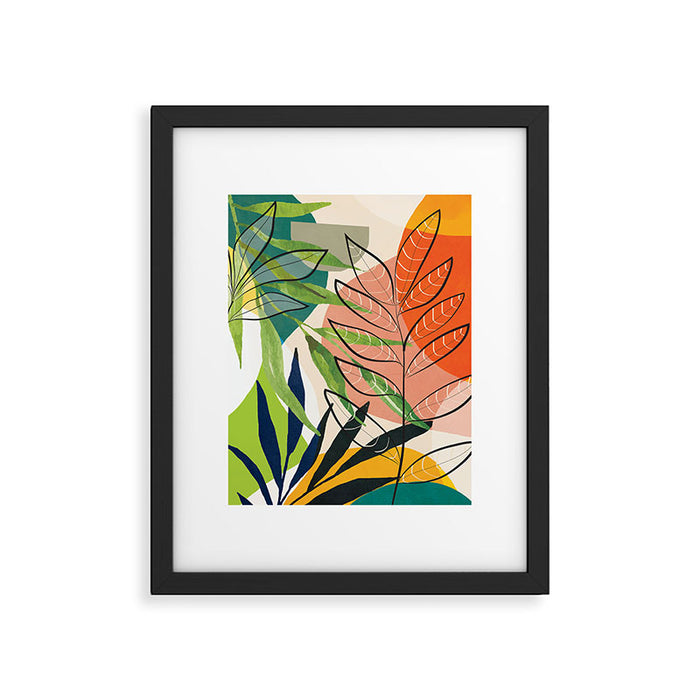 Peaceful Garden Feelings 10 Framed Art Print Gallery Image 1