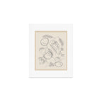 Peaches - Line Art 2 Art Print Gallery Image 1