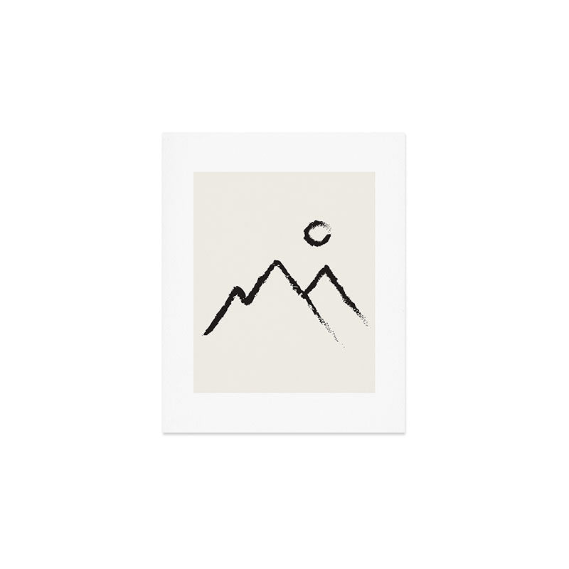Peaks Art Print Gallery Image 1