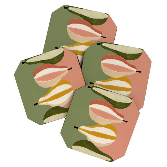 Pears in Balance Coaster Gallery Image 1