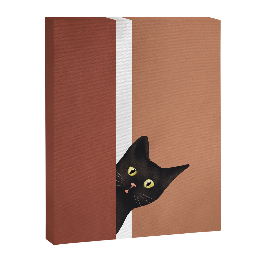 Peeking In Canvas Print Gallery Image 6